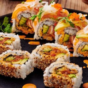 Tuna Salmon Roll Special Roll