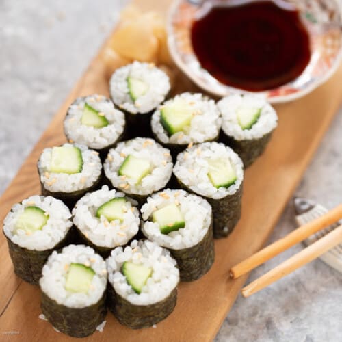 Crispy mini Avocado Kappa Maki